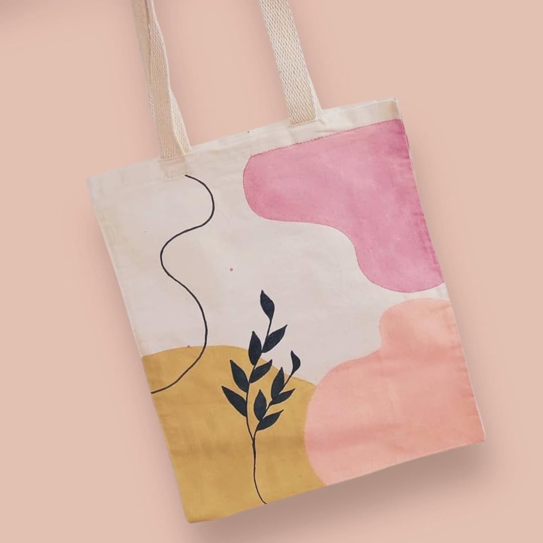 Gold And Pink Abstract